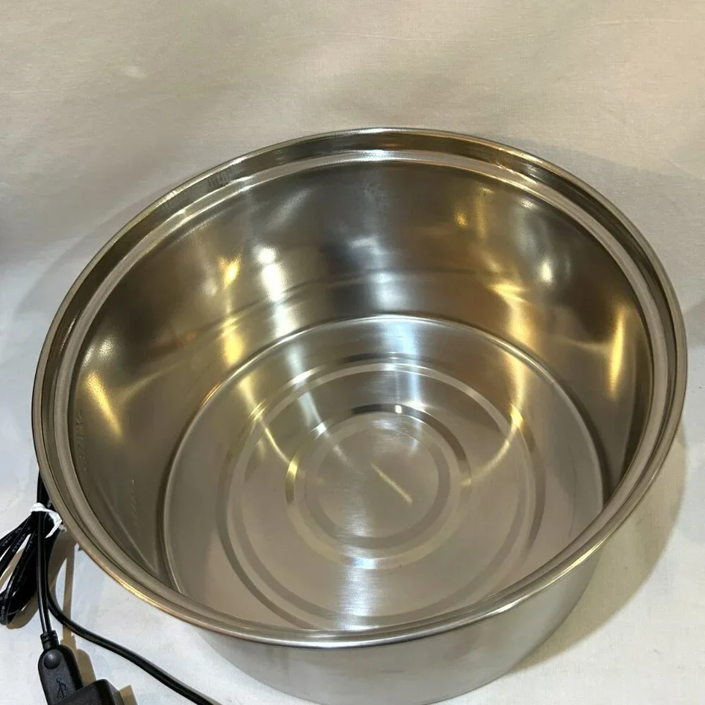 Tomxcute Stainless Steel Automatic Water Fountain for Pets 3.2 L / 108 oz